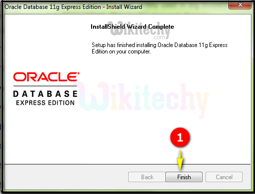  step 10 oracle installation procedure installing finish